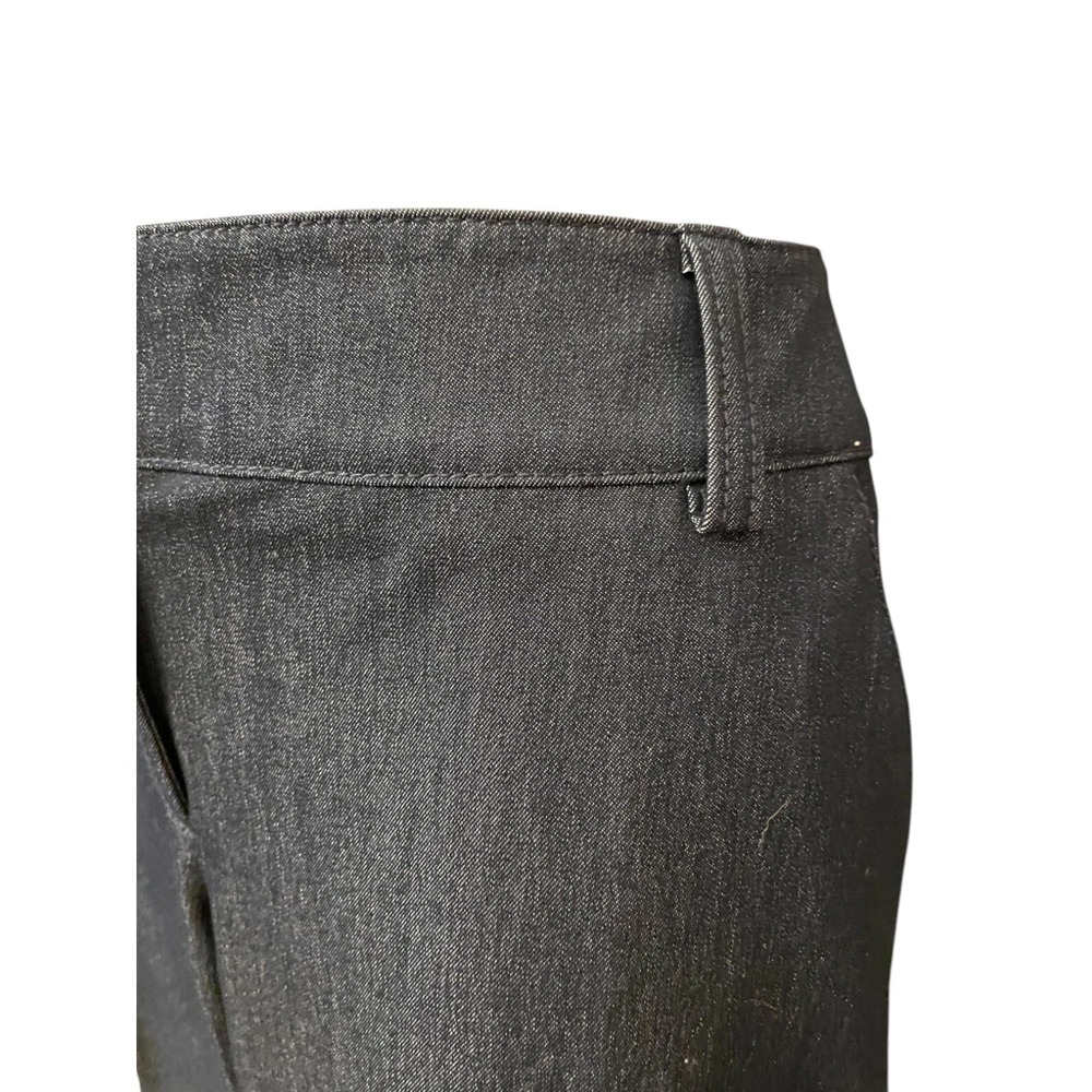 Cache Womens Modern Flat Front Bootcut Jeans Size 6 Blue Dark Wash Denim Stretch - Picture 6 of 14